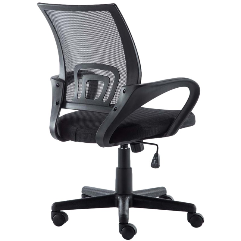 Ergonominen toimistotuoli säädettävällä korkeudella ja verkkopäällysteellä