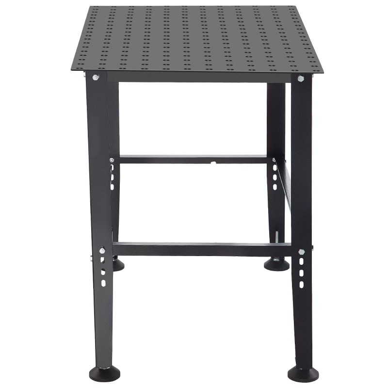 Hitsauspöytä galvanoitu hiiliteräs 914 x 609 mm 16 mm kiinnitysreiät