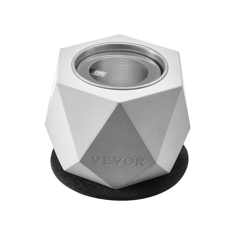 Pöytätulisija betoninen ruostumaton terässisäosa sisä- ja ulkokäyttöön sammutuskansilla