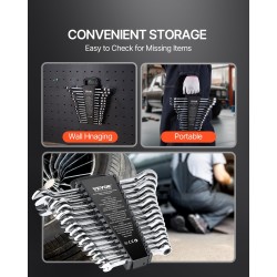 Räikkälenkkiavainsarja 30-osainen metriset 8–24 mm ja SAE 1/4–1 tuumaa