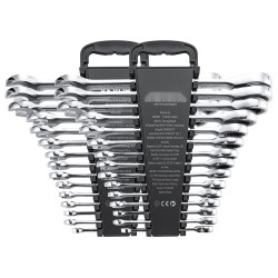 Räikkälenkkiavainsarja 30-osainen metriset 8–24 mm ja SAE 1/4–1 tuumaa