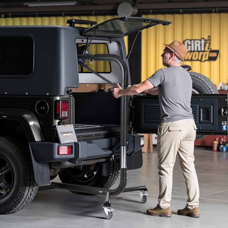 Kovakaton nostolaite Q235B-hiiliteräs kantavuus 90,7 kg sopii Jeep Wrangler ja Ford Bronco