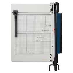 Giljotiinipaperileikkuri A3-koko 43,2 cm 400 arkkia pikaterä teräspohja