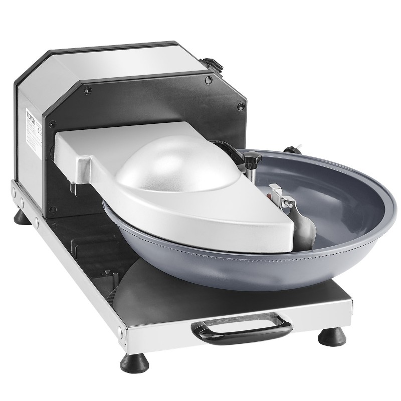 Elintarvikeprosessori ja vihannesleikkuri ruostumatonta terästä S-muotoisella terällä vihanneksille ja hedelmille