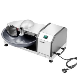 Elintarvikeprosessori ja vihannesleikkuri ruostumatonta terästä S-muotoisella terällä vihanneksille ja hedelmille