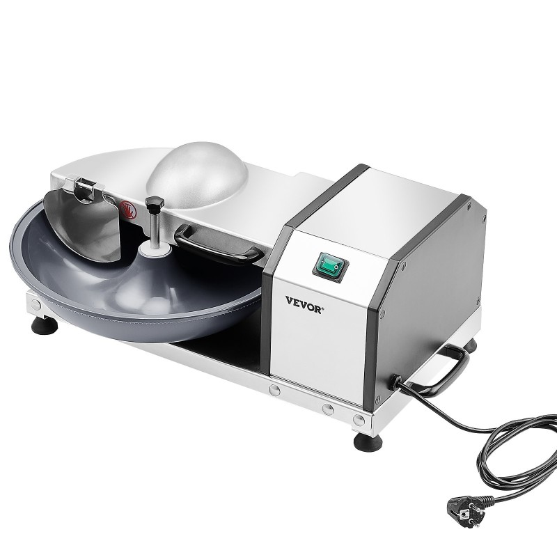 Elintarvikeprosessori ja vihannesleikkuri ruostumatonta terästä S-muotoisella terällä vihanneksille ja hedelmille