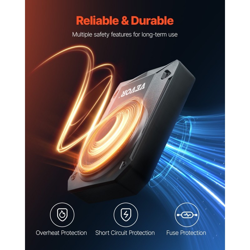 Penkin alle asennettava kymmenen tuuman subwoofer sisäänrakennetulla vahvistimella 400 watin teho