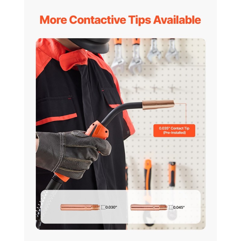 Mig-hitsauspistooli 250 ampeeria 15 jalan kaapelilla sopii 0,035 ja 0,045 lankaille