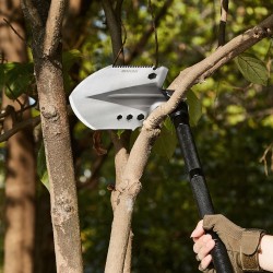 Taitettava selviytymislapio 13-osainen kompakti säädettävä kulma pidennettävillä jatkovarsilla