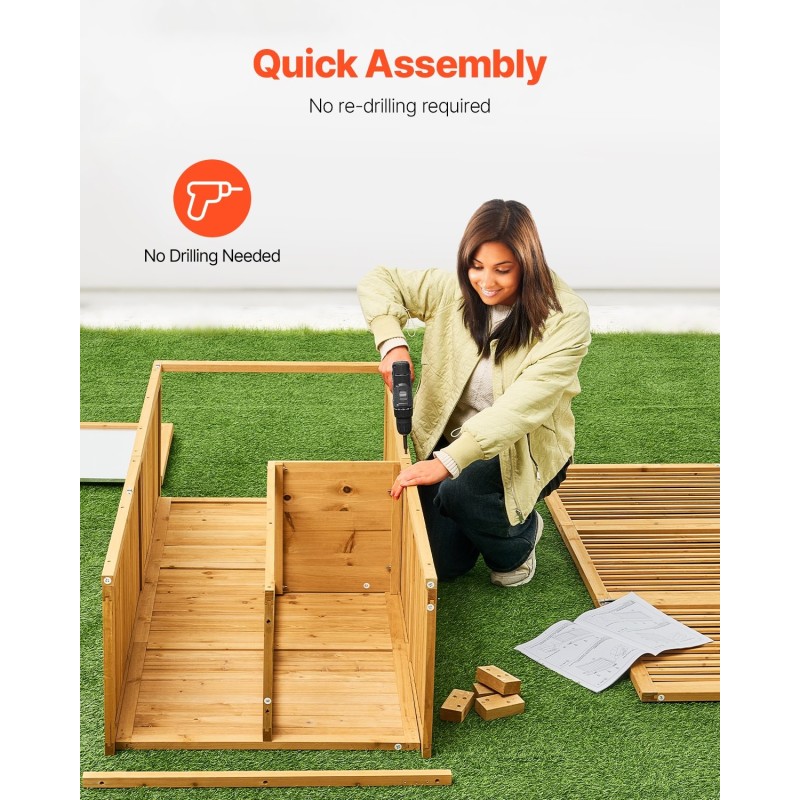 Ulkovarastokaappi seetripuinen alumiinirunkoinen vesitiivis kaksi hyllyä lattia mukana