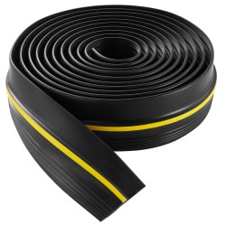 Autotallin oven PVC-muovi alatiiviste ja kynnyssarja 6,1 metriä musta