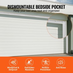 Autotallin oven ylä- ja sivutiiviste TPE 34 jalkaa valkoinen liimapinta ja ruuvit