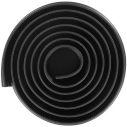 Autotallin kynnyksen tiivistenauha PVC 3,05 metriä 89 millimetriä musta