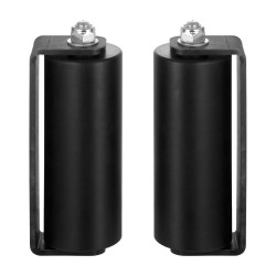 Liukuportin ohjainrullasarja kestävästä teräksestä 60 mm nailonrullat C-muotoinen kiinnike