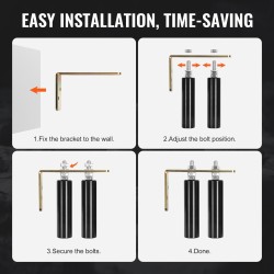 Liukuportin rullasarja kaksinkertaisilla nylonrullilla L-muotoisella teräskannattimella säädettävällä rullavälillä