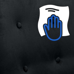 Moderni samettinen keinutuoli pehmustetulla istuimella ja puisilla jalaksilla