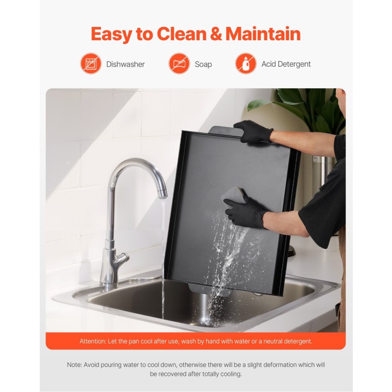 Hiiliteräs paistolevy 22x16-tuumainen kaasugrillille musta retkeilyyn ja pihajuhliin