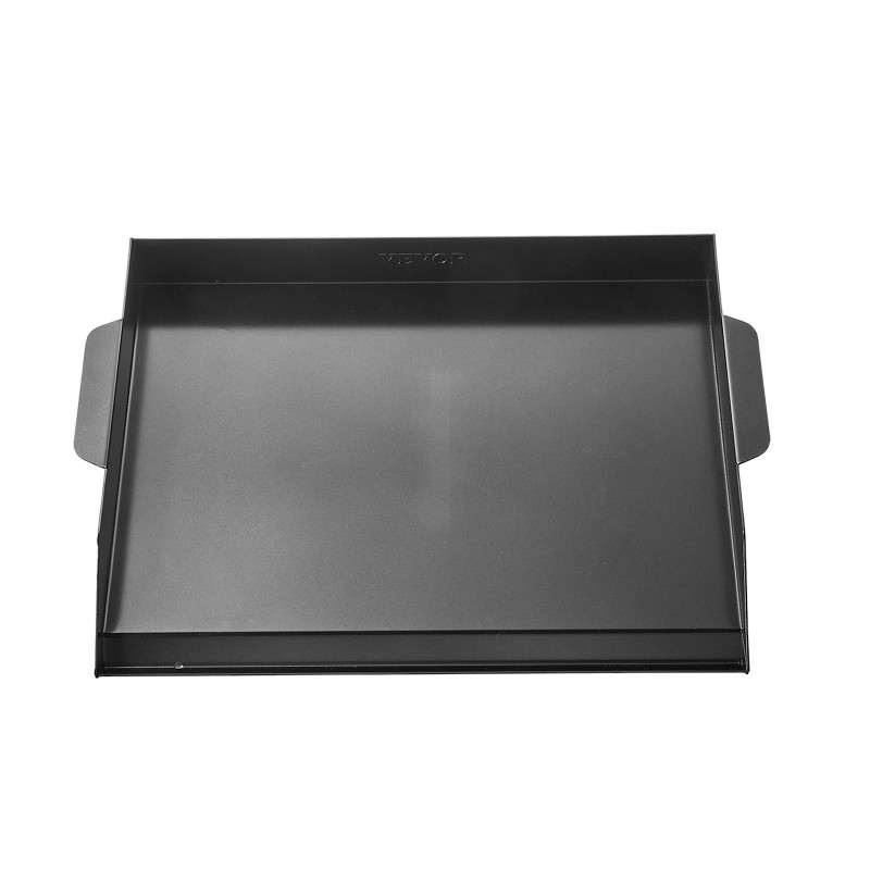 Hiiliteräs paistolevy 22x16-tuumainen kaasugrillille musta retkeilyyn ja pihajuhliin