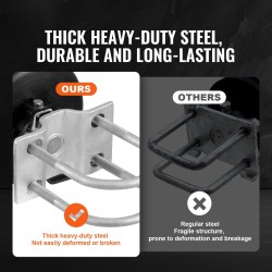 Liukuportin rullasarja teräskiinnikkeellä neljä nailonpyörää hiljainen toiminta ulkokäyttöön