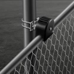 Liukuportin rullasarja teräskiinnikkeellä neljä nailonpyörää hiljainen toiminta ulkokäyttöön