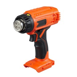 Johdoton kuumailmapuhallin 20 V litiumakuille LCD näytöllä 4 suutinta