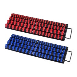 Hylsyjen järjestelyalusta teräs ABS muovi 2 kpl 160 hylsylle 1 4 3 8 1 2