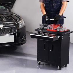 Hylsyjen järjestelijäsarja ABS-muovinen 8 kpl korkea tankoteline tilaa 176 hylsyä