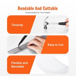 Polykarbonaattilevyt 1210x605x6 mm 15 kpl läpinäkyvät UV-suojatut iskunkestävät kasvihuonekatoksi