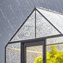 Polykarbonaattilevyt 1210x605x6 mm 15 kpl läpinäkyvät UV-suojatut iskunkestävät kasvihuonekatoksi