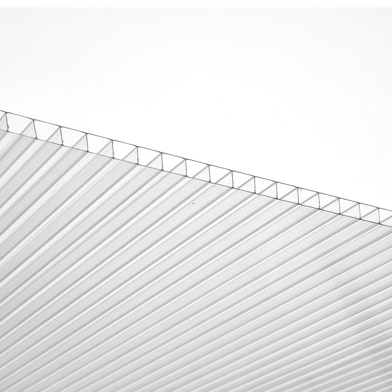 Polykarbonaattilevyt 1210x605x6 mm 15 kpl läpinäkyvät UV-suojatut iskunkestävät kasvihuonekatoksi