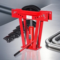 Hydraulinen käsikäyttöinen putkentaivutin 12 tonnia 6 muottia 13–51 millimetriä