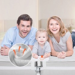 Vuodesilta kaksipatjaa yhdistävä polyesteripuuvillakangas ja tiivis muistivaahto 10 metrin sänkyvyöllä