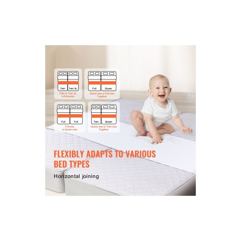 Siltapala 320 g polyesteripuuvilla 2540 x 610 mm 25D-muistivaahdolla parivuoteeseen