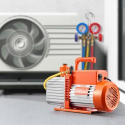 2-vaiheinen roottorityyppinen tyhjiöpumppu 533 L/min 0,2 Pa ilmastointihuoltoon ja autohuoltoon