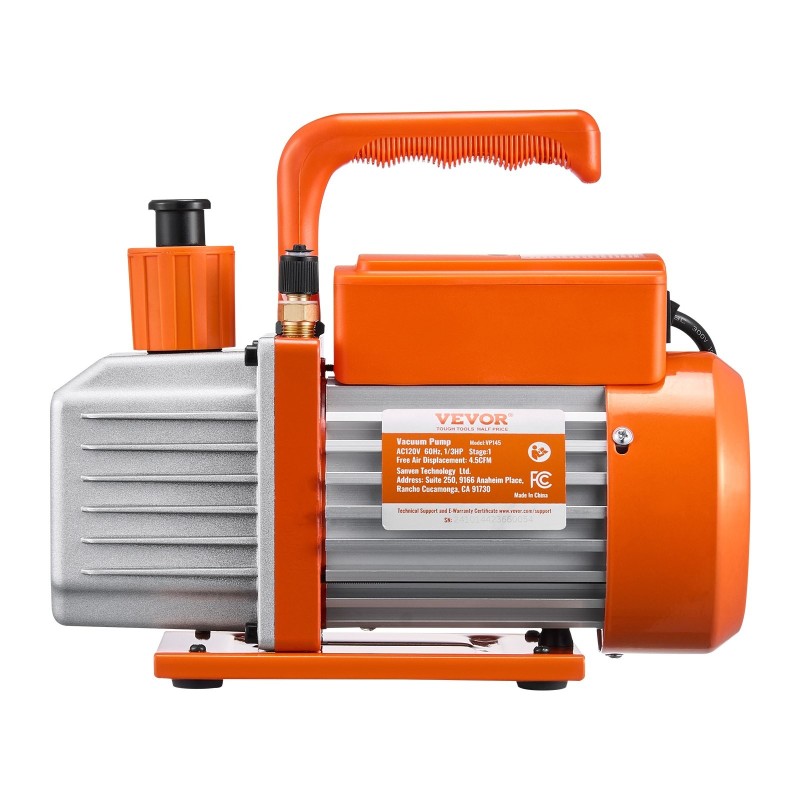 Tyhjöpumppu 4.5 CFM 5 Pa loppupaine mittarisarja kolmisävyinen letku