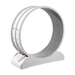 Kissan juoksupyörä PP muovinen 80 cm hiljaiset rullat irrotettava sisämatto sopii sisäkäyttöön