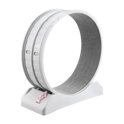 Kissan juoksupyörä PP-muovinen 80 cm hiljaiset rullat irrotettava sisämatto sopii sisäkäyttöön