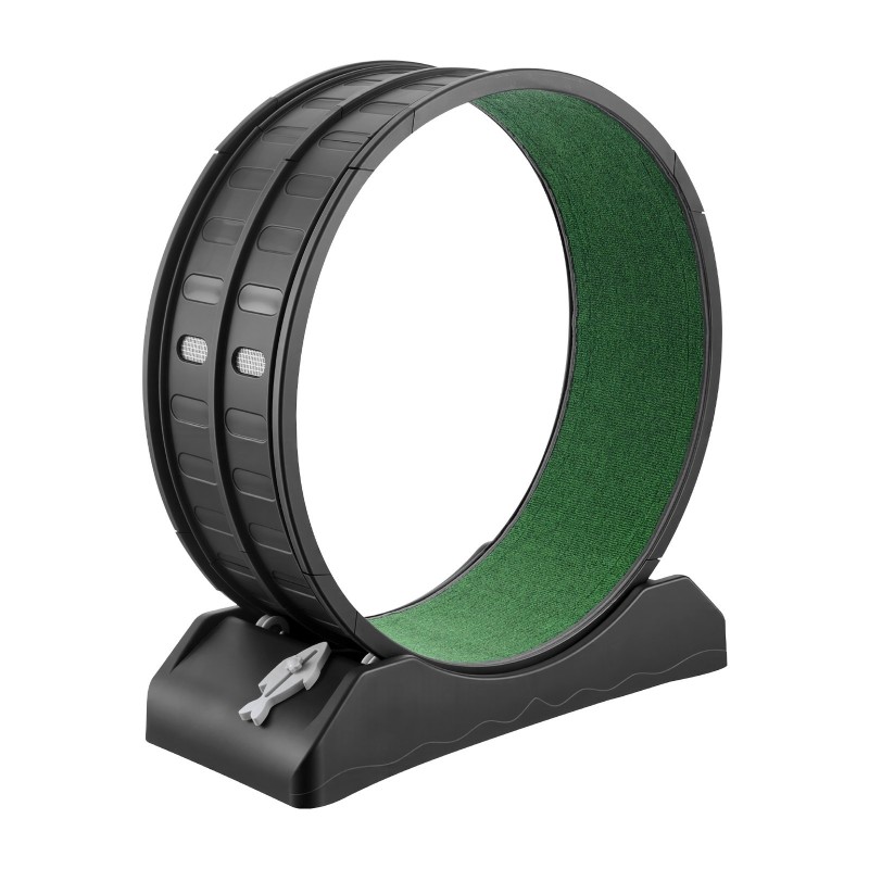 Kissojen juoksupyörä 80 cm PP-muovinen irrotettava juoksualusta sisähalkaisija 74 cm hiljainen