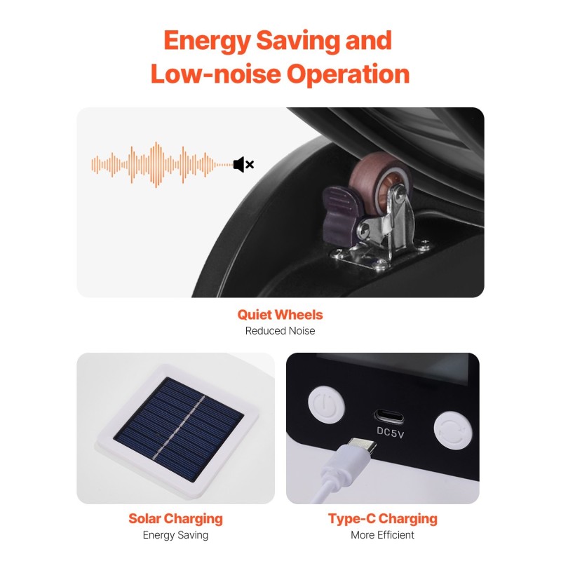 Kissan juoksupyörä sisäkissoille 960 mm sisähalkaisija askelmittarilla hiljainen musta