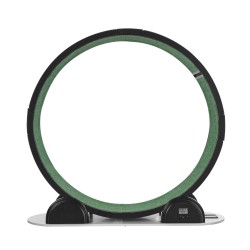 Kissan juoksupyörä sisäkissoille 960 mm sisähalkaisija askelmittarilla hiljainen musta