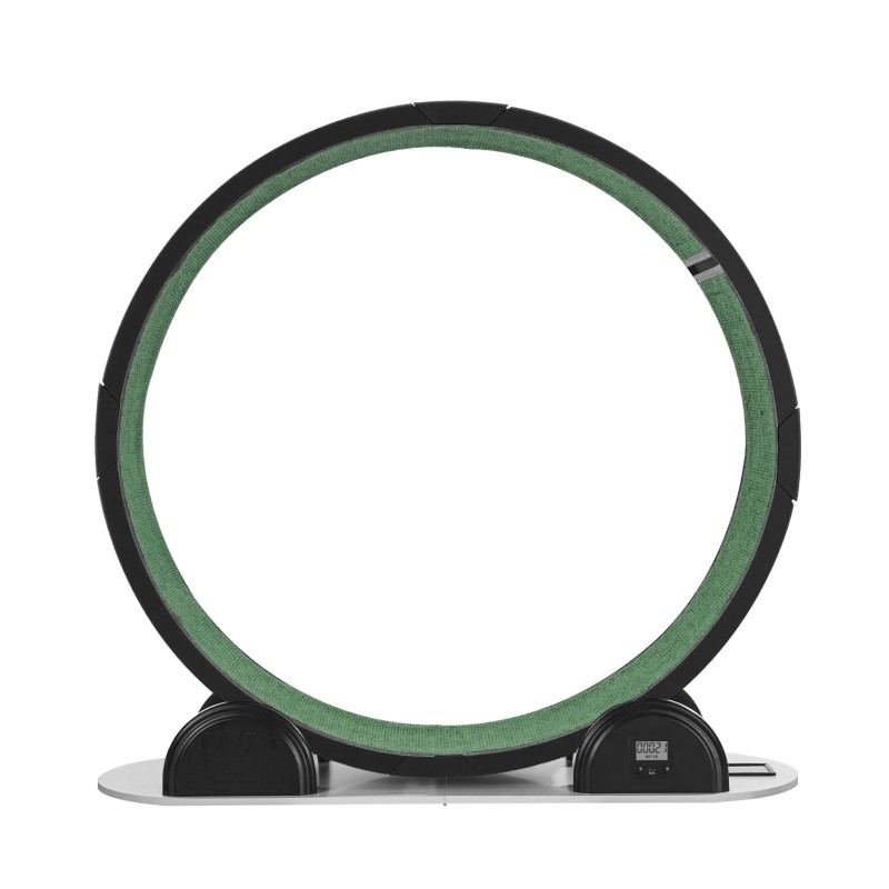 Kissan juoksupyörä sisäkissoille 960 mm sisähalkaisija askelmittarilla hiljainen musta