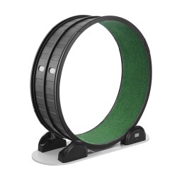 Kissan juoksupyörä sisäkissoille 960 mm sisähalkaisija askelmittarilla hiljainen musta