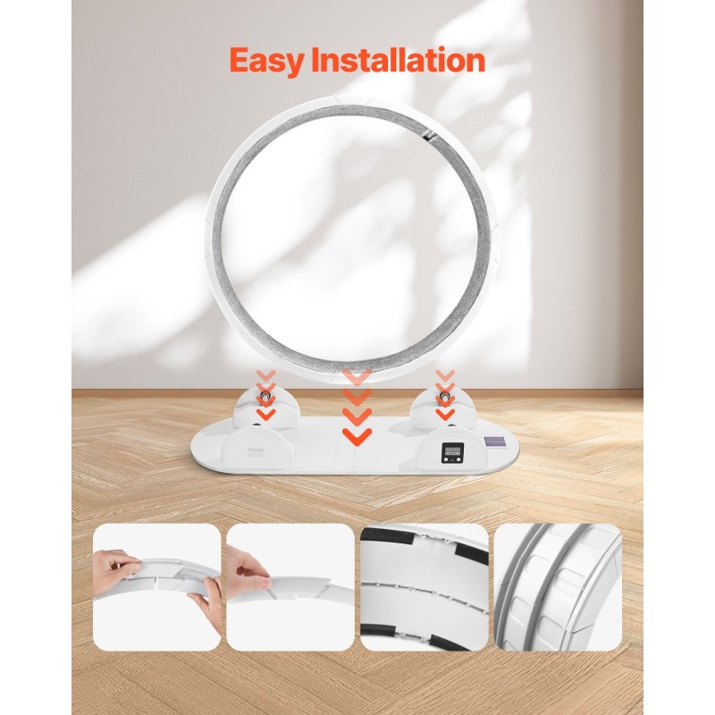 Kissan juoksupyörä ABS ja MDF 1038 mm ulkohalkaisija sisäkissoille askelmittarilla