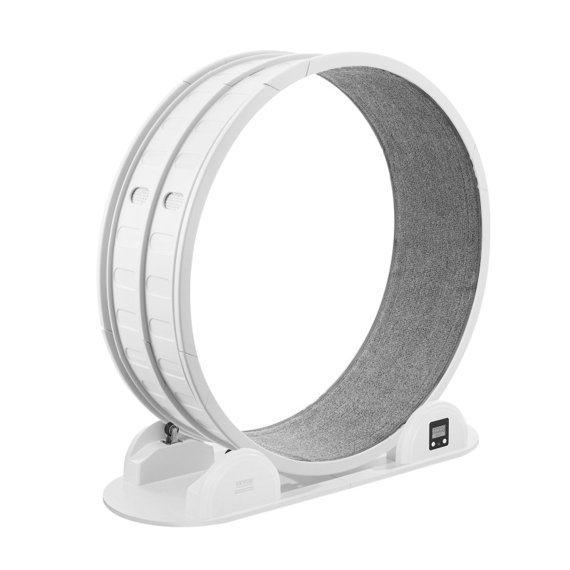 Kissan juoksupyörä ABS ja MDF 1038 mm ulkohalkaisija sisäkissoille askelmittarilla