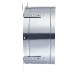 Ullakkopuhallin 15 tuumaa galvanoitu päätyseinään asennettava säädettävällä termostaatilla