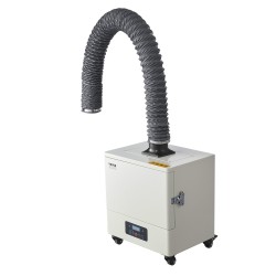 Juotoskäryjen poistoimuri harjaton 280W moottori ilmamäärä 459 m h 4 vaiheinen suodatus 10 nopeustasoa liikuteltava