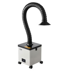 Juotoshöyryjen poistoimuri 85W harjaton 200 m h 3 vaiheinen suodatus taipuisa imuvarsi