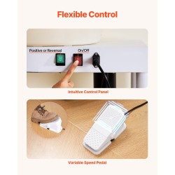 Sähköinen savenvalantakone alumiiniseoslautanen 35 cm 60–300 r/min harjaton 450 W