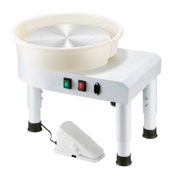 Sähköinen savenvalantakone alumiiniseoslautanen 35 cm 60–300 r/min harjaton 450 W