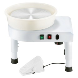 Sähköinen savenvalantakone alumiiniseoslautanen 35 cm 60–300 r/min harjaton 450 W